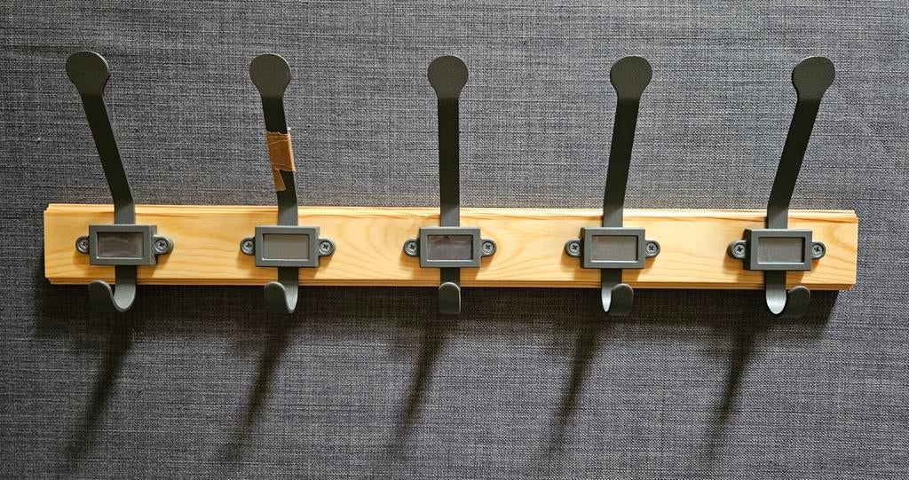 IKEA KARTOTEK kapstok 5 haken, Ophalen