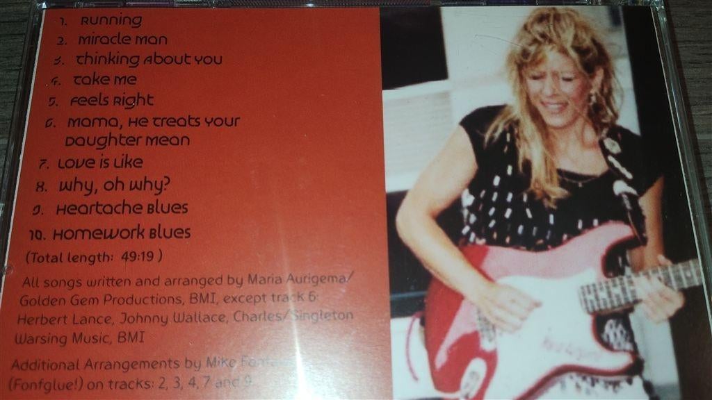 Maria Aurigema ‎- Take Me, Ophalen of Verzenden, 1980 tot heden, Zo goed als nieuw, Jazz