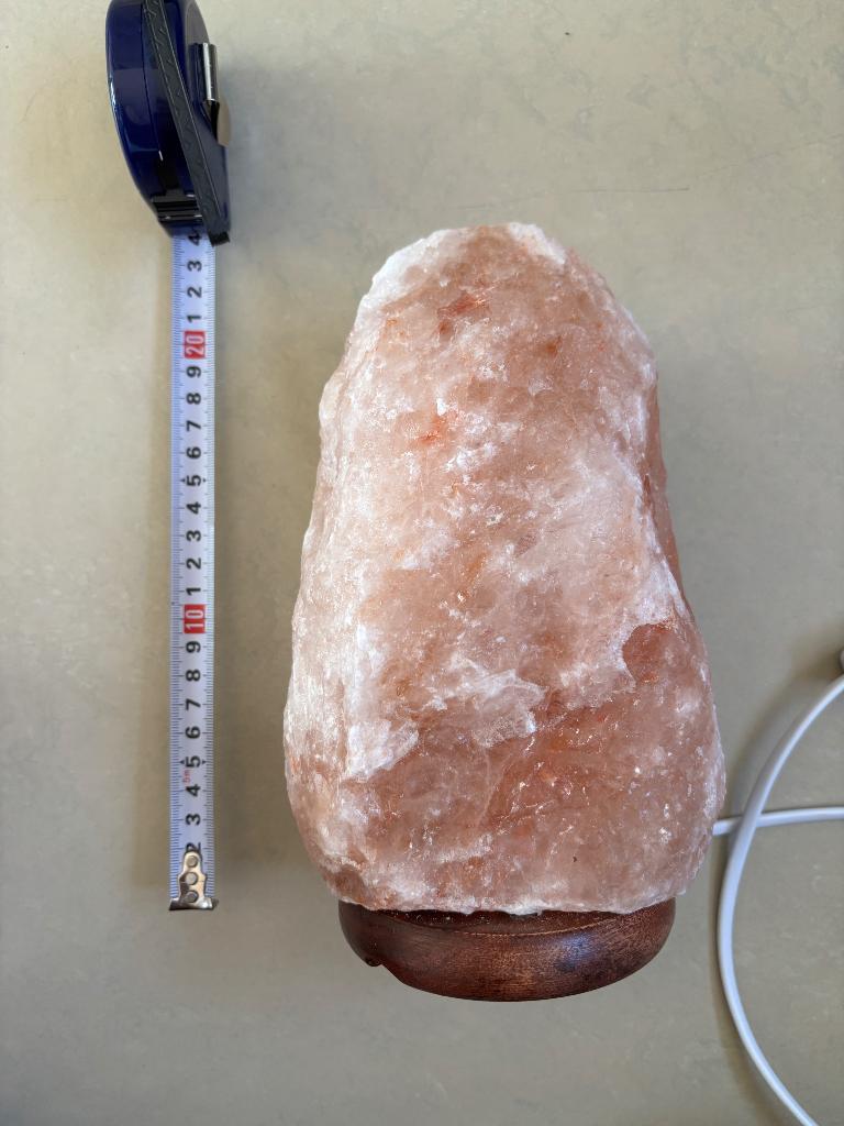 Himalaya zoutlamp, Huis en Inrichting, Lampen | Tafellampen, Ophalen, Nieuw, Minder dan 50 cm