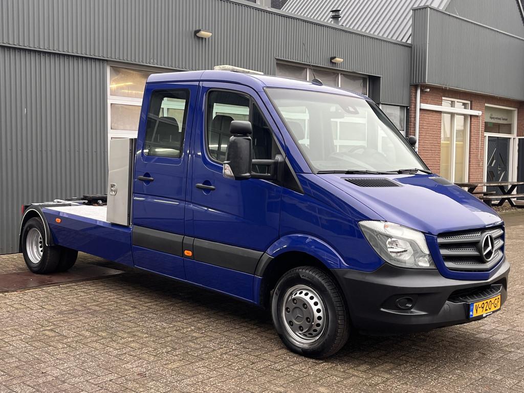 Mercedes-Benz Sprinter 519 3.0 CDI DC Be combi Be trekker Ai, Auto's, Bestelauto's, 2430 kg, Gebruikt, 190 pk, Blauw