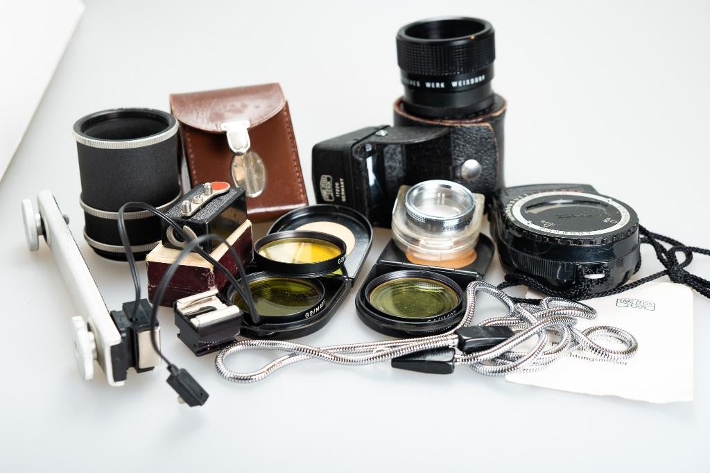 Fotografica,  KW Praktica, Zeiss Ikon, VEB Weixdorf, Weimar, Ophalen of Verzenden, Gebruikt