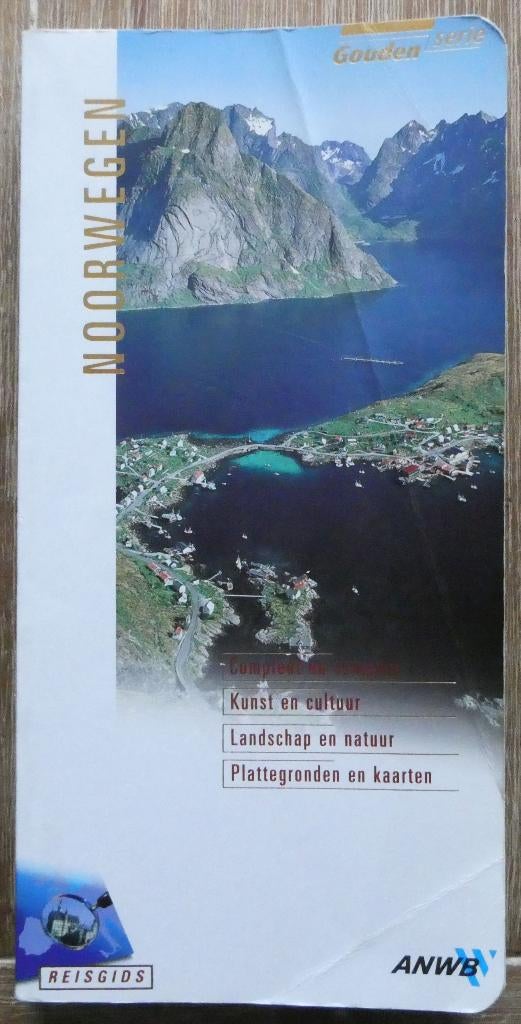 ANWB Gouden Reisgids Noorwegen, Boeken, Reisgidsen, Zo goed als nieuw, Reisgids of -boek, Europa, ANWB, Ophalen of Verzenden