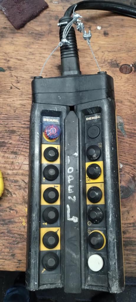 Demag Bovenloopkraan Afstandsbediening, Ophalen of Verzenden, Gebruikt, Elektrisch