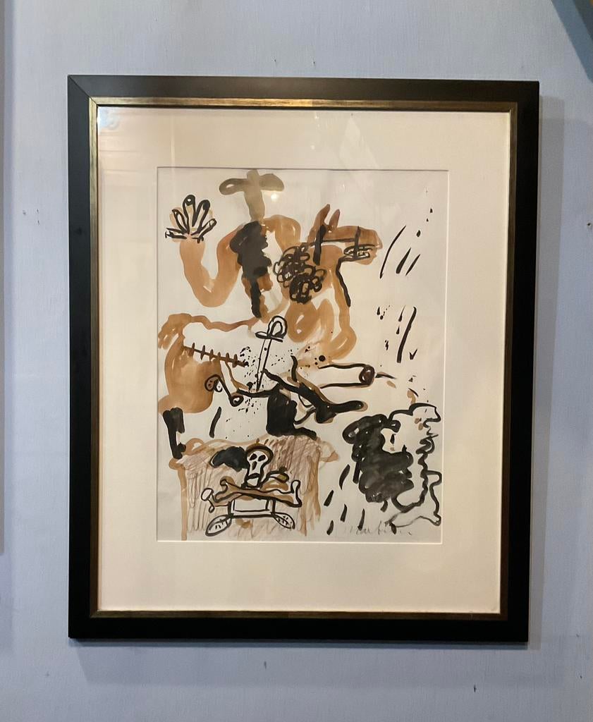 Martineau  Anton  origineel werk, Ophalen of Verzenden