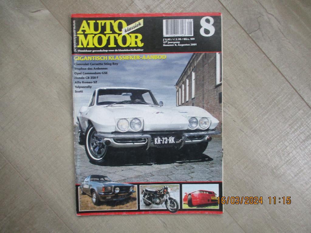 Auto Motor Klassiek +/- 2004  -- 5 stuks SALE . !!, Ophalen of Verzenden, Zo goed als nieuw, Algemeen