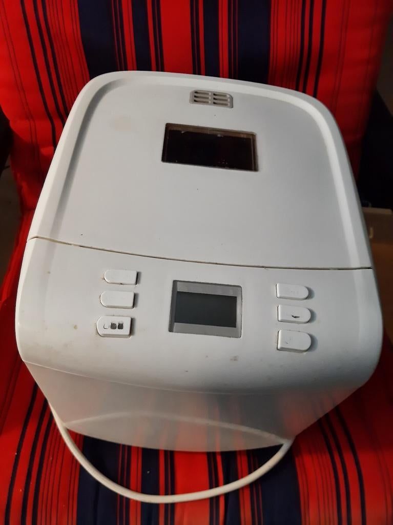 Philips Broodbakmachine HD9015/30/AC - Wit, Gebruikt, 800 tot 1200 gram deeg, Kijkvenster, Ophalen