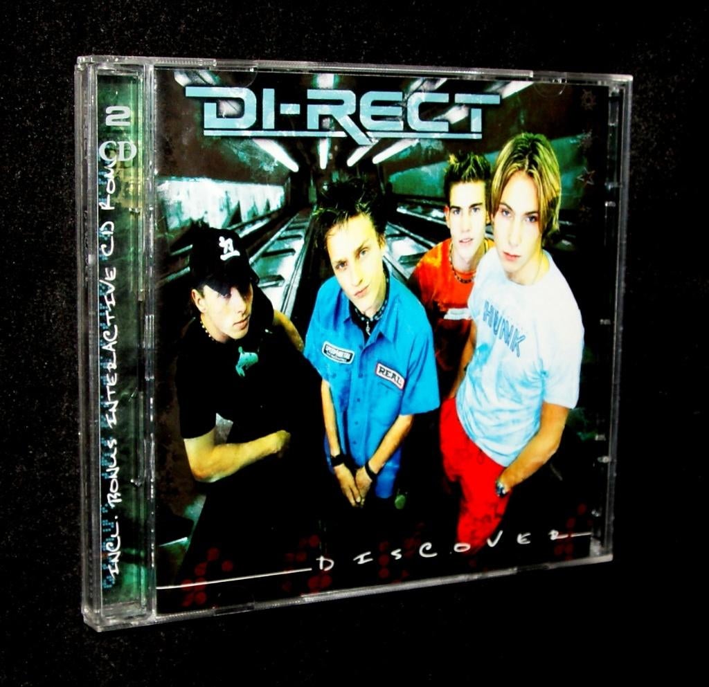 Di-Rect - Discover (CD + Bonus Interactive CD Rom), Ophalen of Verzenden, Zo goed als nieuw, Poprock