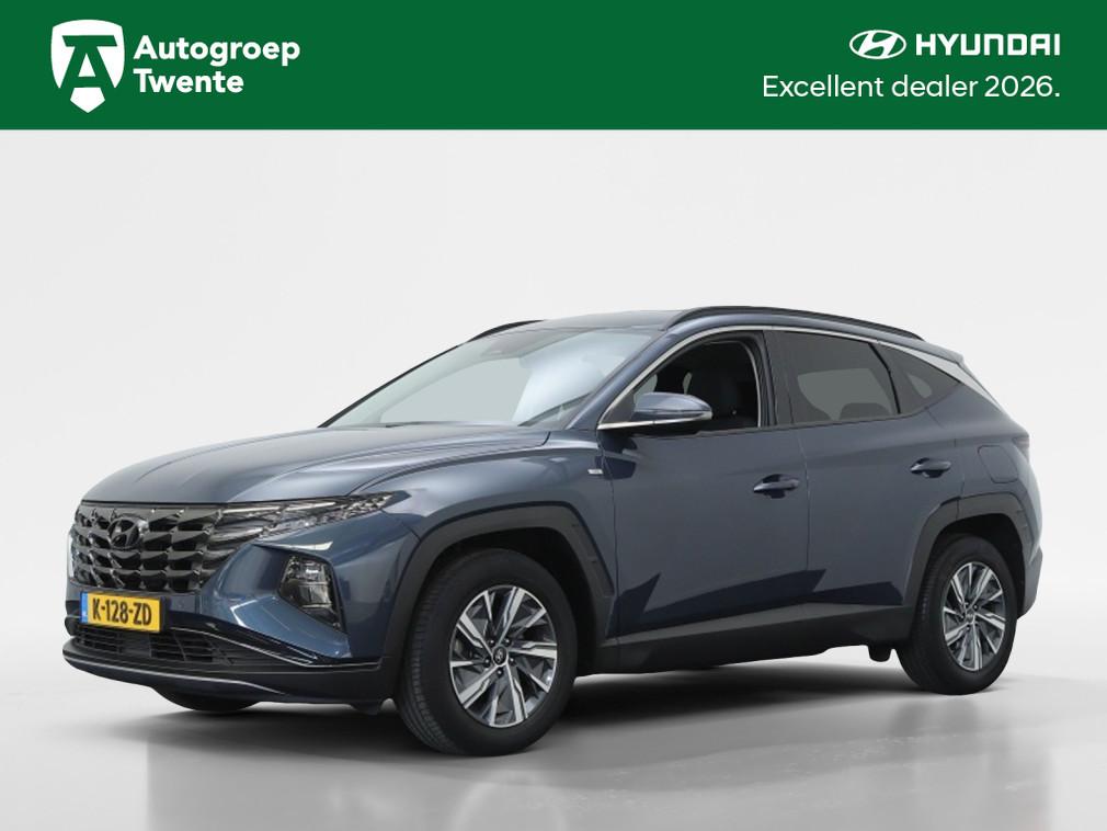 Hyundai Tucson 1.6 T-GDI MHEV Comfort | Navigatie | Stoelver, Keurmerk '100% Onderhouden', 12 maanden, Stof, Gebruikt