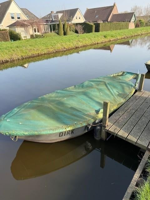 Mooie stabiele stalen visboot te koop!, Ophalen, Geen motor, Gebruikt, Overige brandstoffen