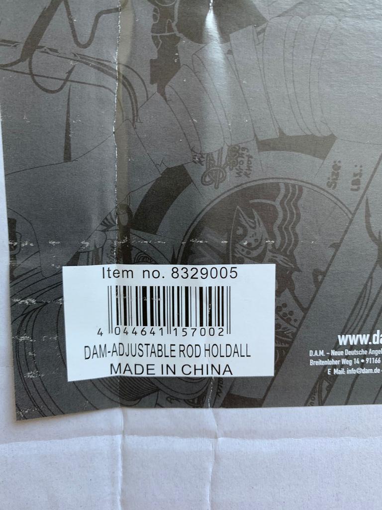 Nieuw Dam foudraal voor drie hengels, 2.00m, Dam, Overige typen, Nieuw, Ophalen of Verzenden