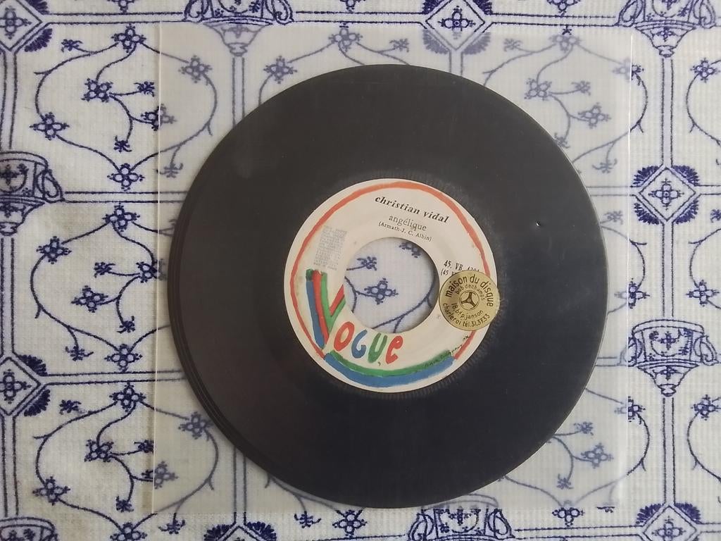 Christian vidal           Angelique, Ophalen of Verzenden, Zo goed als nieuw, Pop, Single