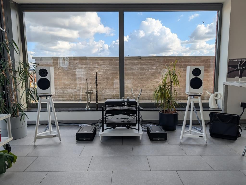 Atohm GT1-HD luidsprekers, Audio, Tv en Foto, Luidsprekers, Zo goed als nieuw, Front, Rear of Stereo speakers, 120 watt of meer