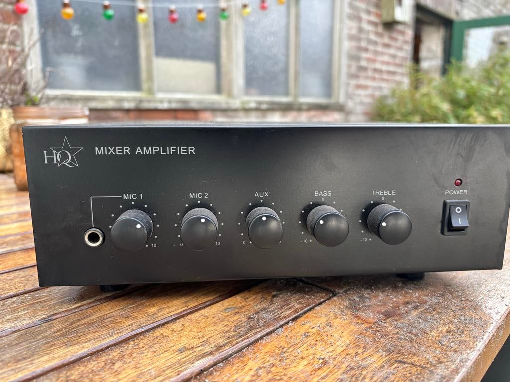 HQ Mixer Versterker met DAR Audio Hoornluidspreker, Audio, Tv en Foto, Versterkers en Receivers, Overige merken, Ophalen of Verzenden