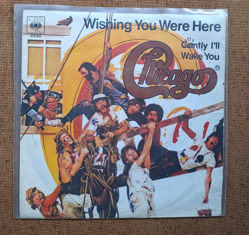 Chicago  - Wishing you were here  - Single is TOP, Cd's en Dvd's, Vinyl Singles, Gebruikt, Verzenden, 7 inch, Single