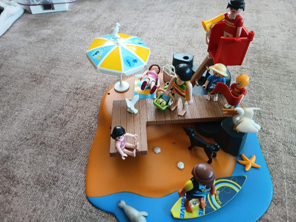 Playmobile waterscooter, Kinderen en Baby's, Speelgoed | Playmobil, Gebruikt, Los playmobil, Ophalen