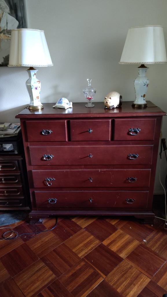 Ladenkast met 6 laden, Huis en Inrichting, Kasten | Ladekasten, Ophalen, Gebruikt, 100 tot 150 cm, 5 laden of meer