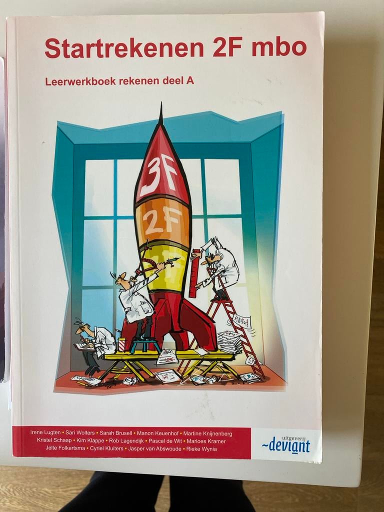 Startrekenen 2F mbo Leerwerkboek deel A, Boeken, Ophalen of Verzenden, Gelezen, Overige niveaus, Overige vakken