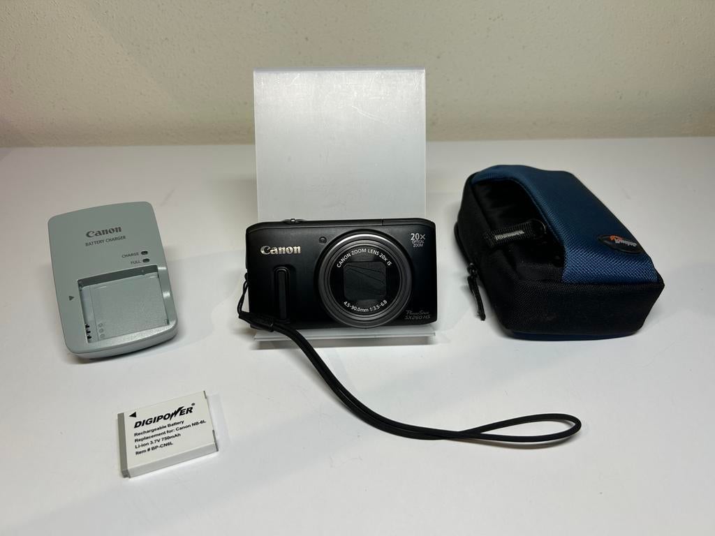 Canon PowerShot SX260HS, Audio, Tv en Foto, Fotocamera's Digitaal, Gebruikt, Compact, Ophalen of Verzenden, 4 t/m 7 keer