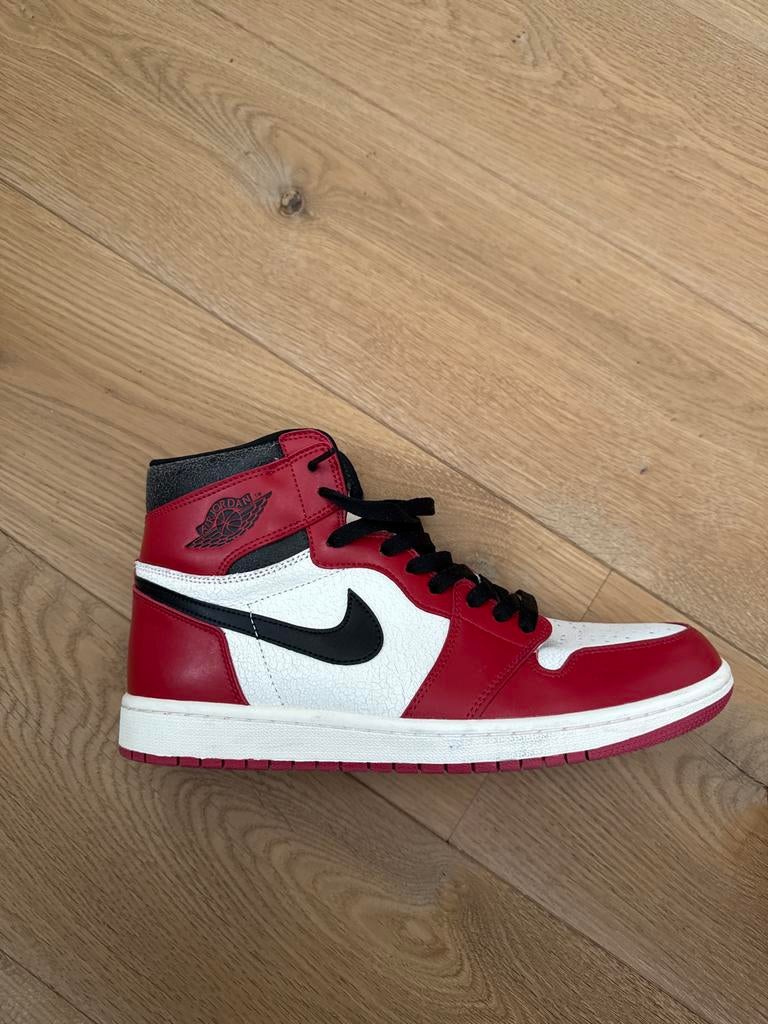 Jordan 1 Lost and Found met doos en extra veters, Kleding | Heren, Schoenen, Ophalen of Verzenden, Zo goed als nieuw, Overige kleuren