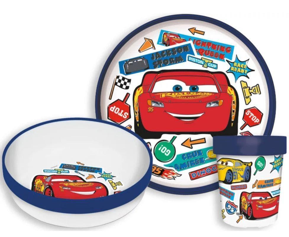 Disney Cars Kinderservies - Magnetron - 3 Delig Eetsetje, Ophalen of Verzenden, Nieuw