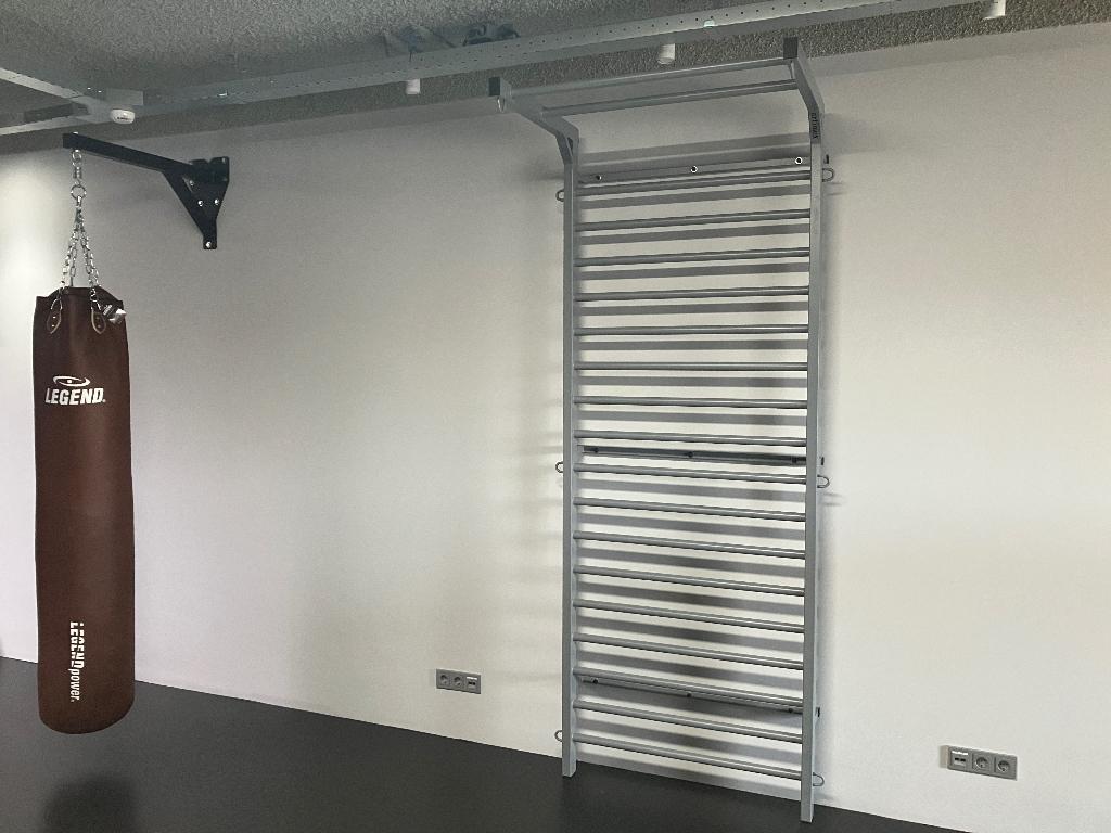 Artimex wandrek metaal poedercoating H 265 cm, Sport en Fitness, Fitnessmaterialen, Ophalen, Zo goed als nieuw, Benen, Oprekstang
