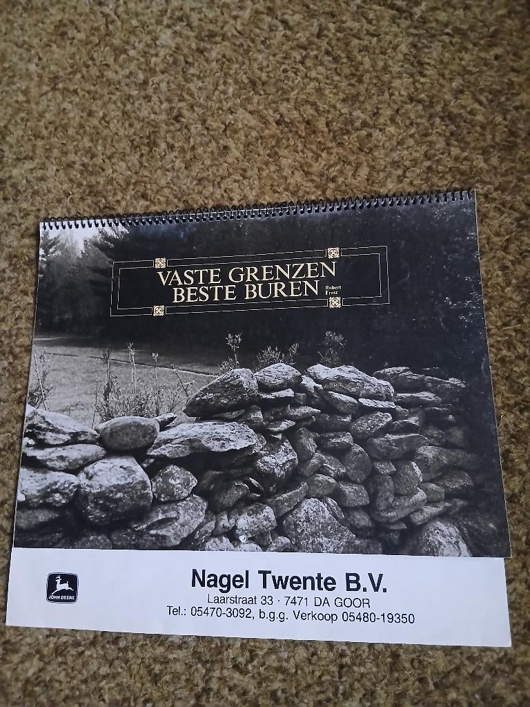 JohnDeerekalender, Ophalen of Verzenden, Zo goed als nieuw