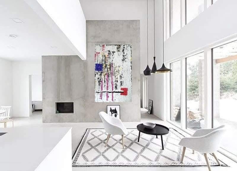 La vita e bella, Antiek en Kunst, Kunst | Schilderijen | Abstract, Ophalen