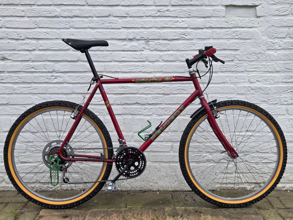 Vintage MTB PEUGEOT 80'S ZGST!, 53 tot 57 cm, Ophalen of Verzenden, Overige merken