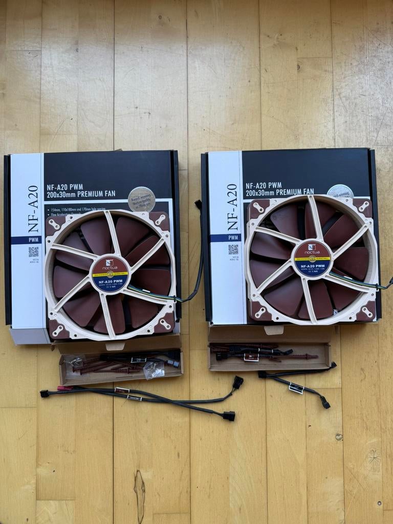 Noctua NF-A20 PWM premium fan., Computers en Software, Computerkoelers, Zo goed als nieuw, Luchtkoeling, Ophalen of Verzenden