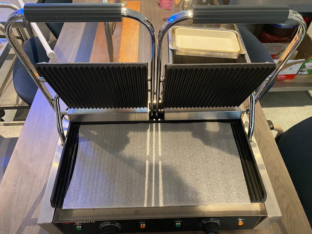 contactgrill panini nieuw, Witgoed en Apparatuur, Contactgrills, Ophalen, Nieuw