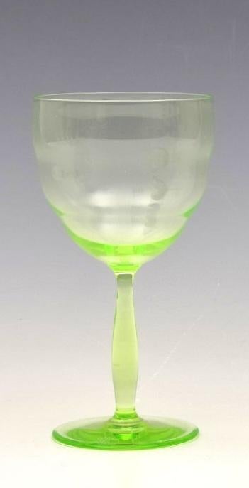 Gezocht; wijnglazen KPC de Bazel servies 'H' annagroen., Antiek en Kunst, Ophalen