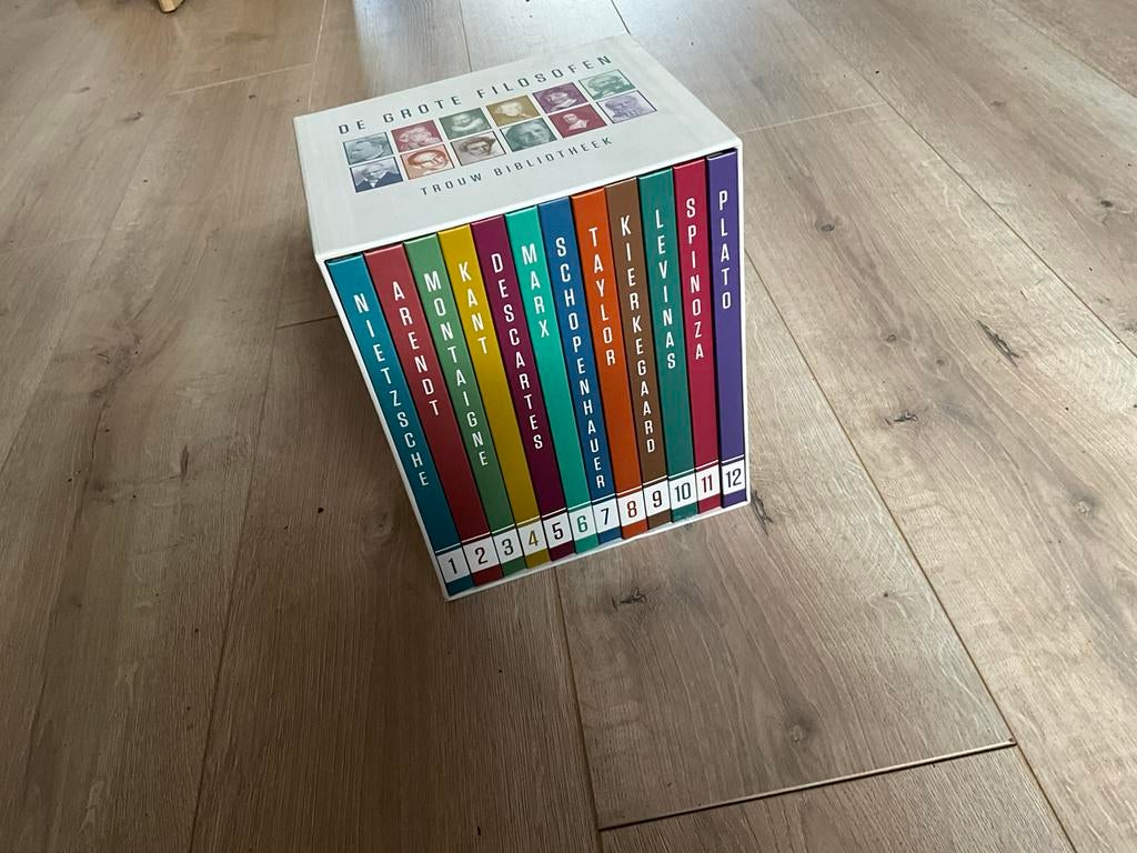 Trouw Bibliotheek - De Grote Filosofen (compleet), Ophalen of Verzenden, Zo goed als nieuw, Wijsbegeerte of Ethiek