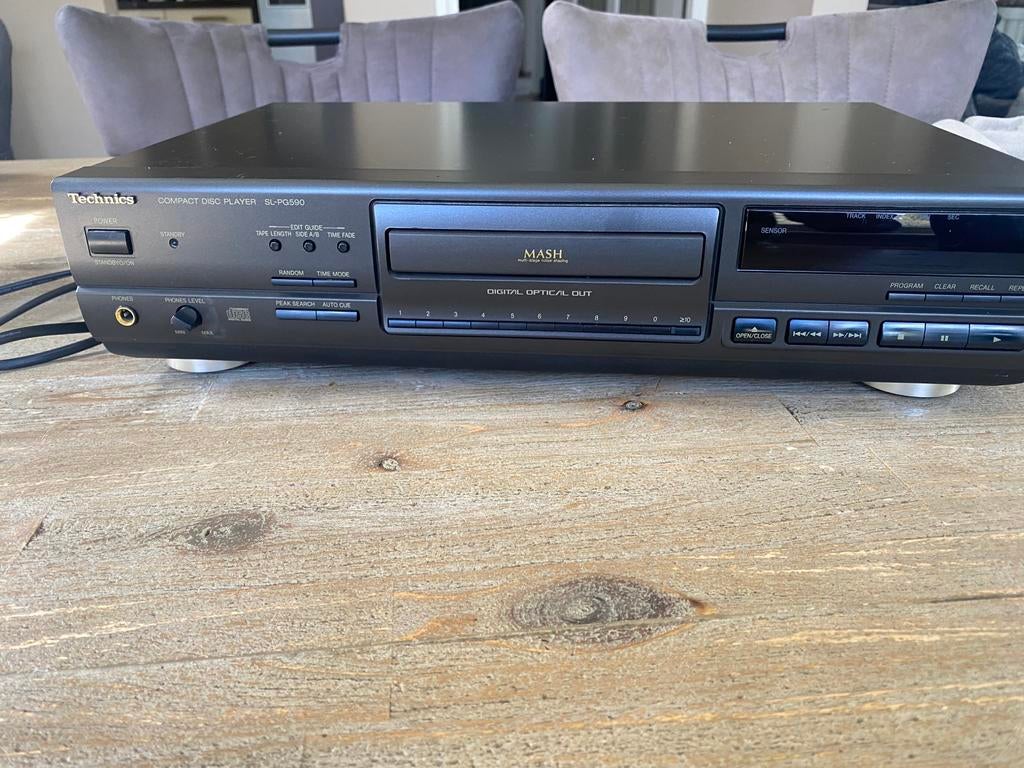Technics SL PG590 topkl cd speler, Ophalen of Verzenden, Zo goed als nieuw, Technics