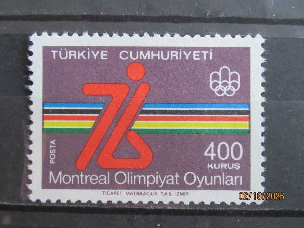 POSTZEGEL  TURKIJE   =890=, Ophalen of Verzenden, Overige landen, Gestempeld