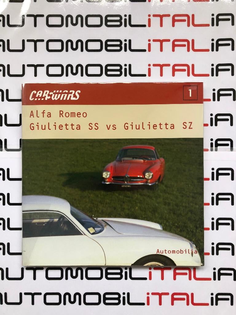 Alfa Romeo Giulietta SS vs Giuletta SZ Carwars 1 Automobilia, Ophalen of Verzenden, Nieuw, Alfa Romeo, Automobilia