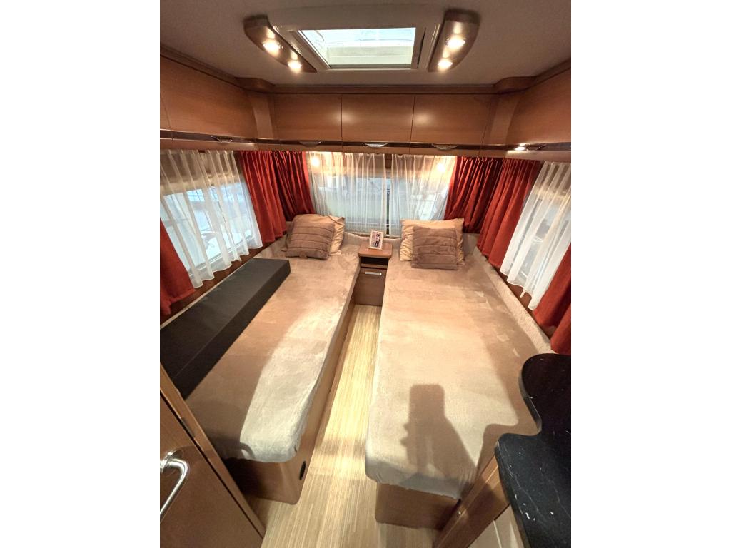 LMC Musica 470 E ENKELE BEDDEN 1E EIGENAAR MOVER VOORTENT, Rondzit, Bedrijf, 4 tot 5 meter, LMC en Münsterland