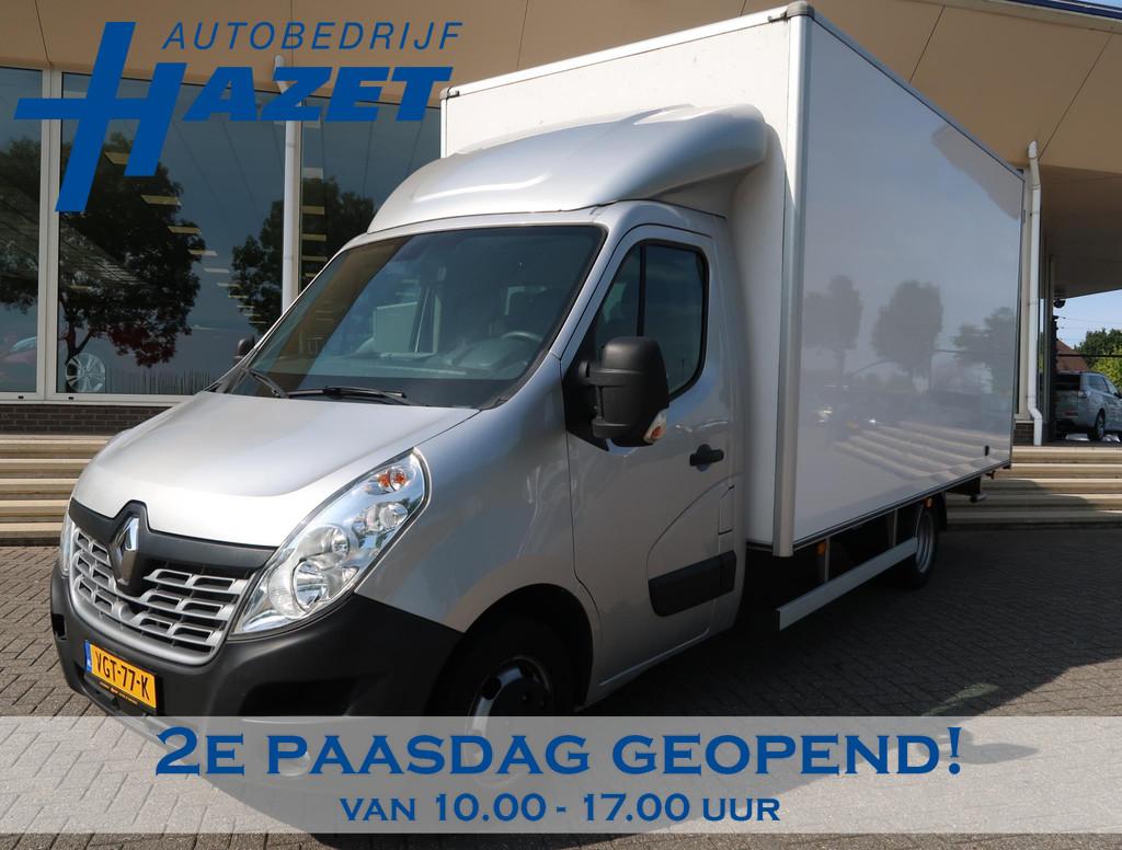 Renault Master T35 2.3 dCi 165 PK L4 BAKWAGEN MEUBELBAK DUBB, Gebruikt, Euro 6, 4 cilinders, Renault