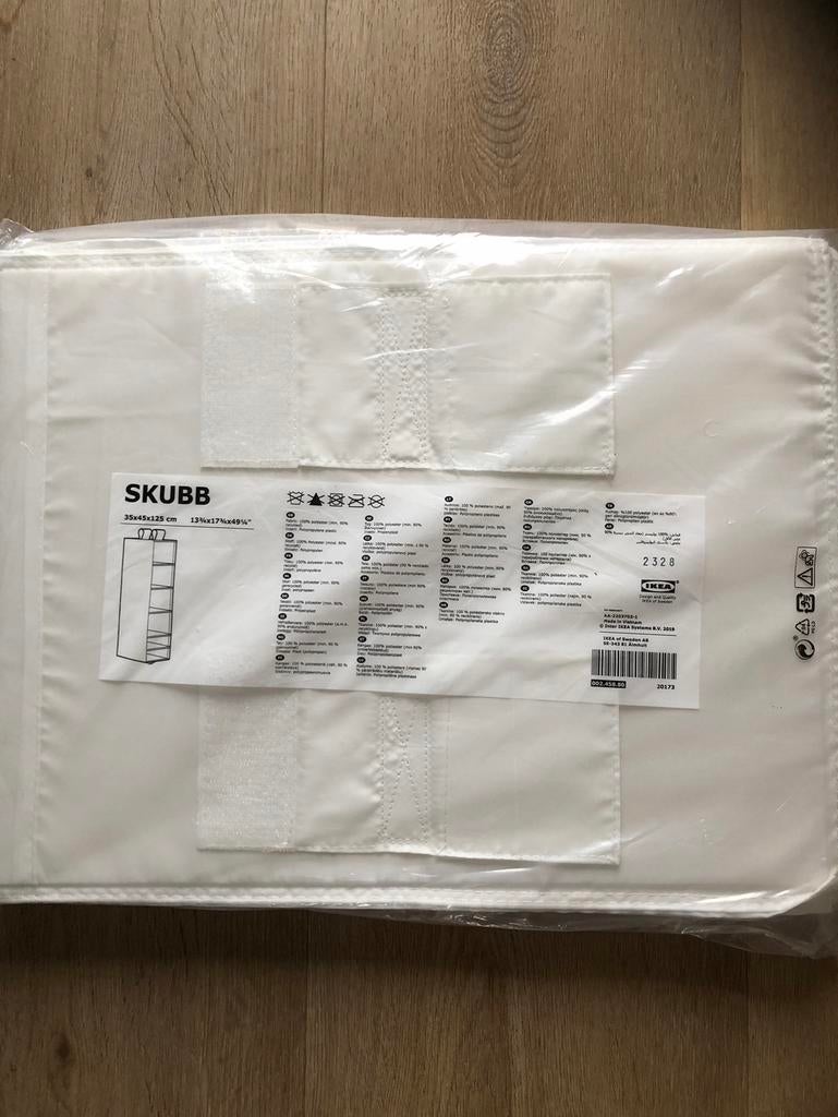 Ikea Skubb hangende opberger, Ophalen, Minder dan 50 cm, 100 tot 150 cm, Nieuw