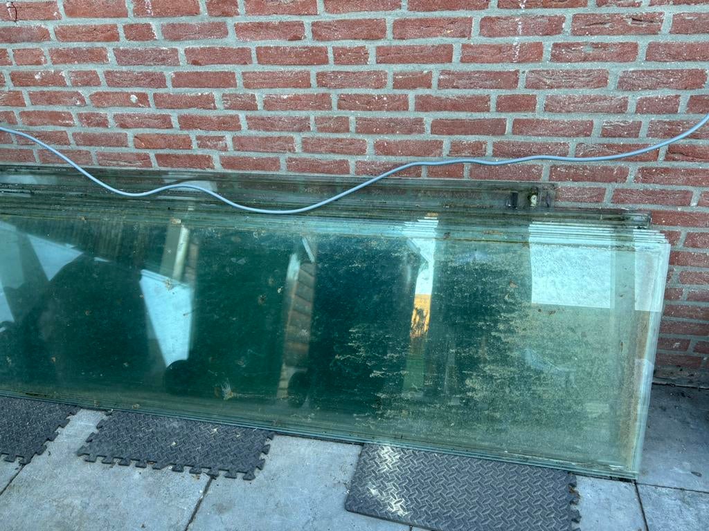 Gratis afhalen gelaagd glas, Doe-het-zelf en Verbouw, Glas en Ramen, Ophalen, Gebruikt, Minder dan 80 cm, Glasplaat