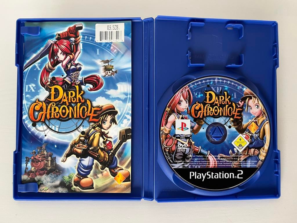 Dark Chronicle PlayStation 2, Gebruikt, T, Ophalen of Verzenden, Role Playing Game (Rpg)
