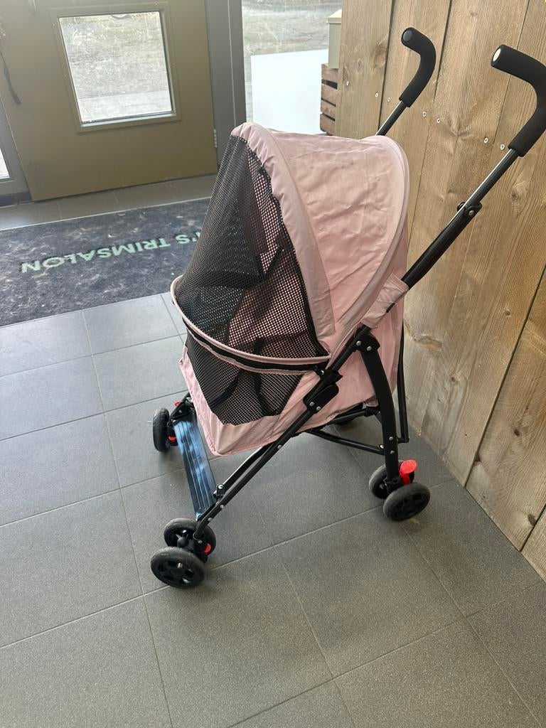 Honden buggy, Dieren en Toebehoren, Ophalen, Zo goed als nieuw