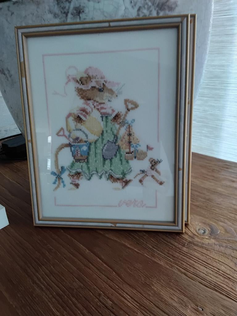 Borduurwerk, Ophalen of Verzenden, Zo goed als nieuw