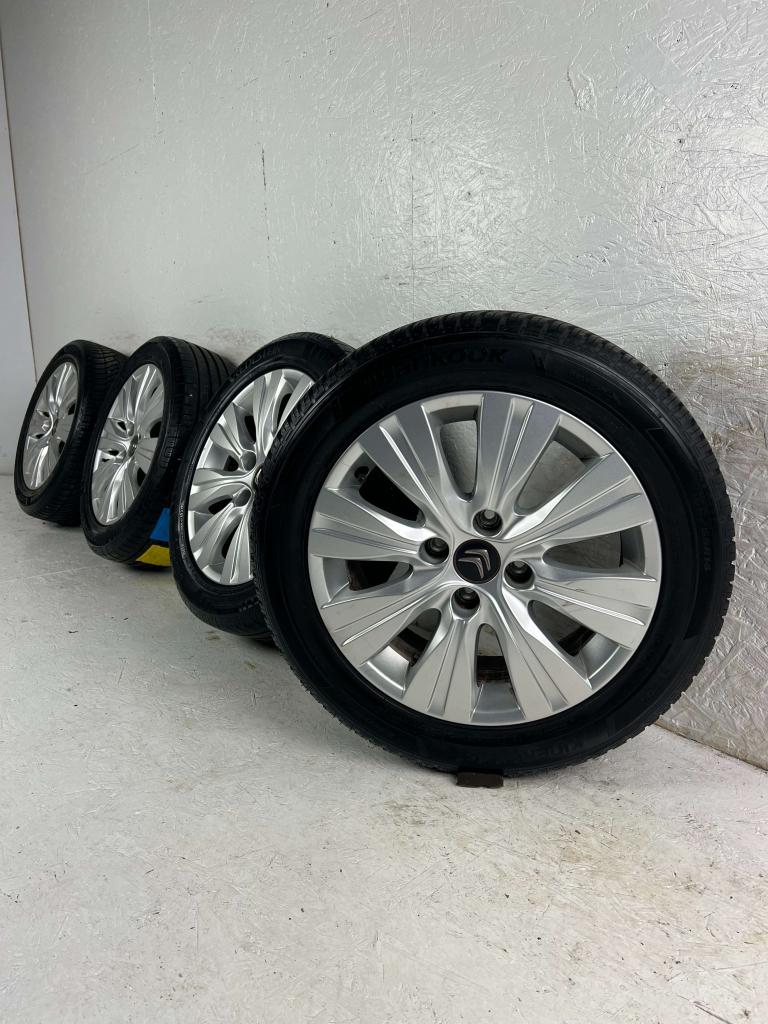 Originele Citroen C2 C3 velgen 16" 4x108 all-season 7mm, Auto-onderdelen, Banden en Velgen, Niet ingevuld, Gebruikt, 16 inch, Banden en Velgen