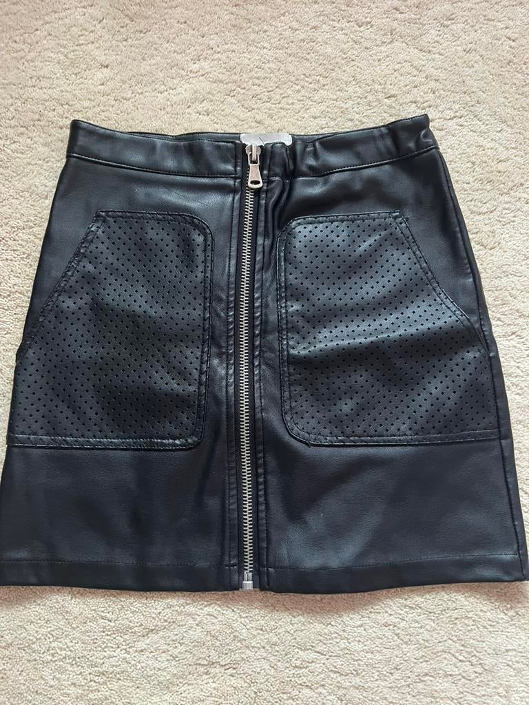 Leer rokje 164/170, Ophalen of Verzenden, Zo goed als nieuw