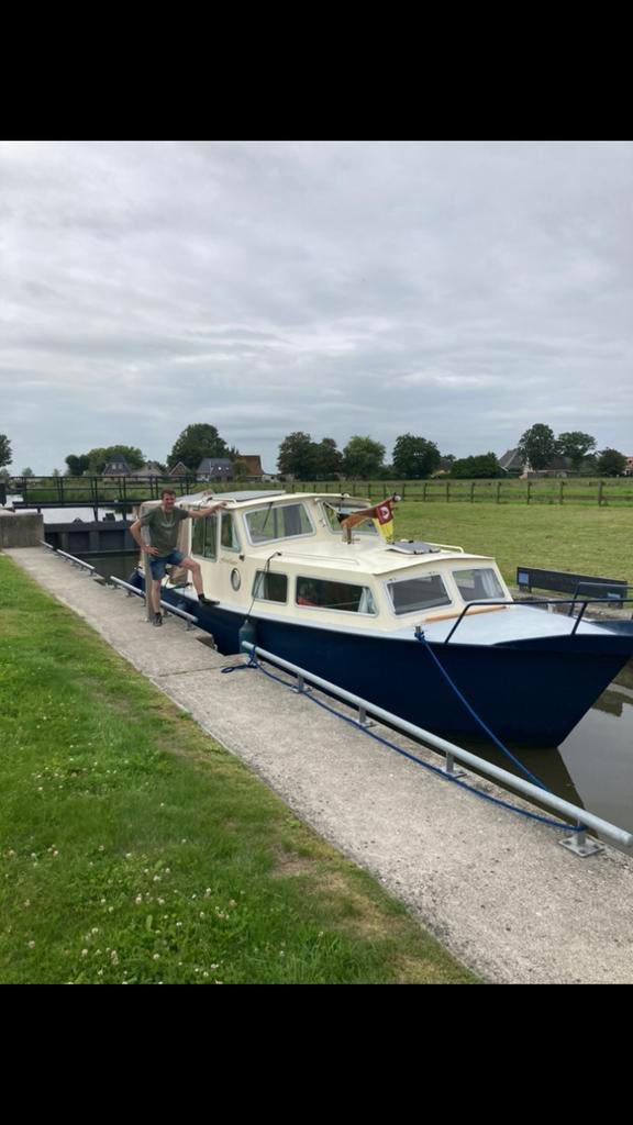 Ten Broeke stalen kruiser boot 10meter, Ophalen of Verzenden, Zo goed als nieuw, Buitenlandse clubs, Shirt