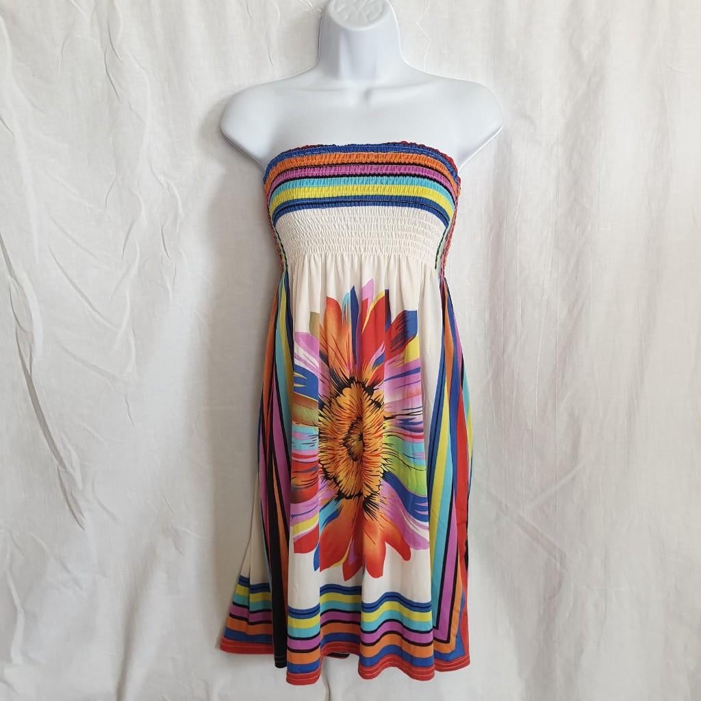 Leuke strapless zomerjurk. Mt S. Merk S&W fashion, ., Ophalen of Verzenden, Zo goed als nieuw, .