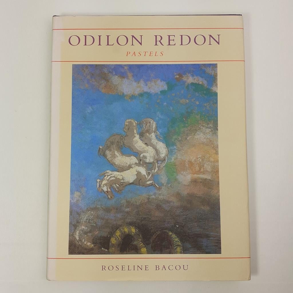 Odilon Redon Pastels hardcover kunstboek 1987, Boeken, Ophalen of Verzenden, Zo goed als nieuw, Odilon Redon