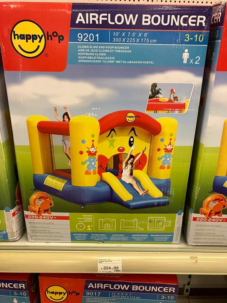 Springkasteel zo goed als nieuw, Ophalen, Zo goed als nieuw