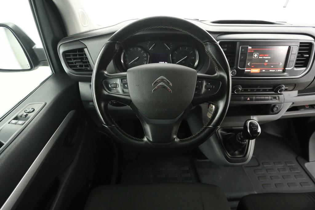 Citroën Jumpy 2.0 BlueHDI 145PK L3H1 | DC | 6-Zits | Airco, Auto's, Bestelauto's, Voorwielaandrijving, Stof, Gebruikt, Euro 6