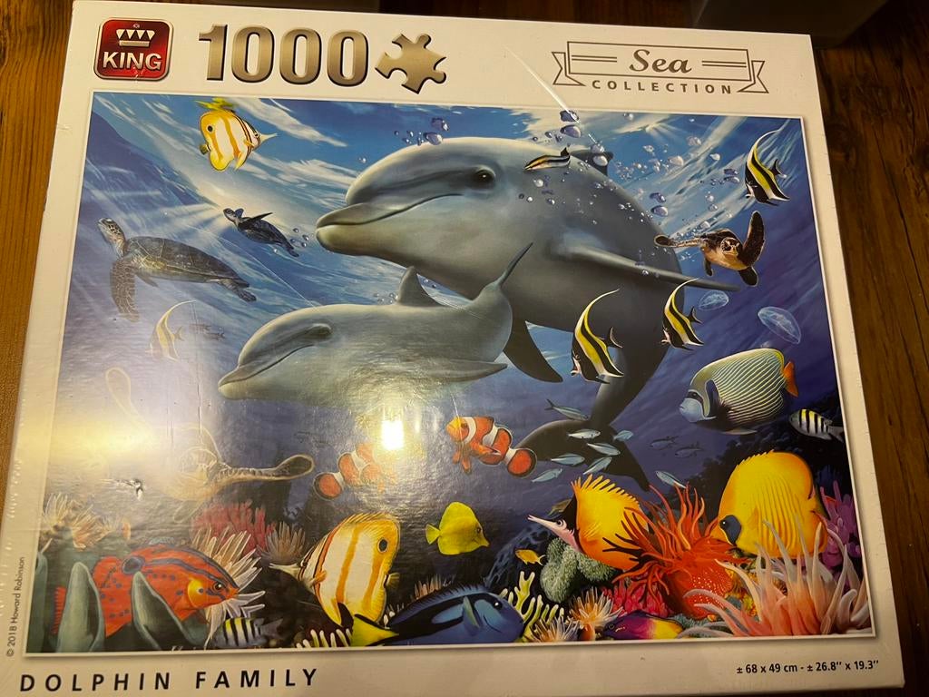 Nieuwe King puzzel met 1000 stukjes, Ophalen of Verzenden, 500 t/m 1500 stukjes, Nieuw, Legpuzzel